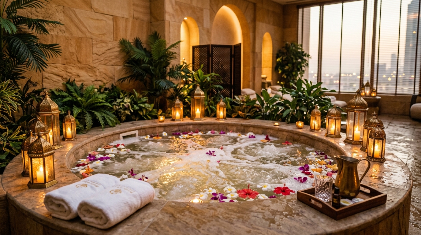 Hydrotherapy Jacuzzi Lounge